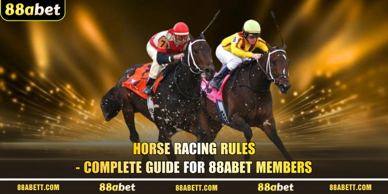Horse Racing Rules - Complete Guide For 88ABET Members