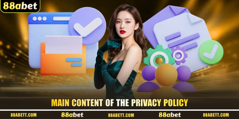 Main content of the privacy policy