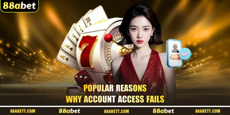 Popular Reasons Why Account Access Fails