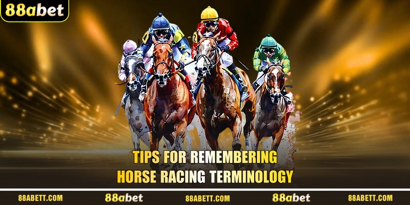 Tips for remembering horse racing terminology